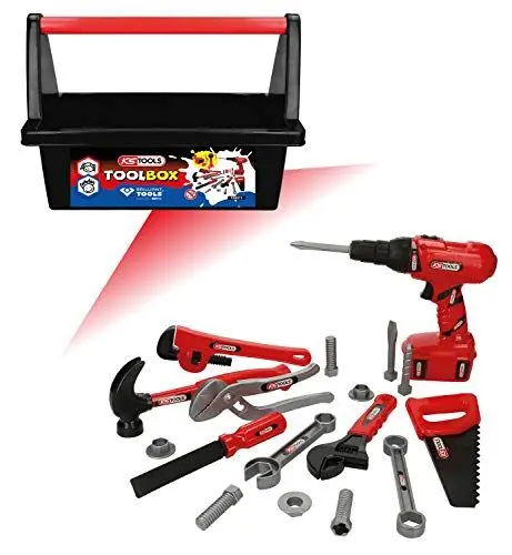 Produktbild: KS Tools for Kids 100073 Werkzeug-Box für Kinder | 19-tlg.