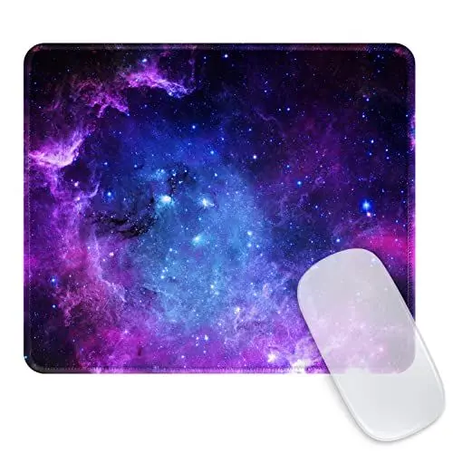 Produktbild: Ksriylm Mauspad,Quadratisches Sternenhimmel Serie Mouse Pad,FüR BüRo Und Zuhause,Mousepad Mit Motiv,Wasserdichtes Mousepad,rutschfeste Gummiunterseite,Computer-Mauspads FüR Kabellose Maus