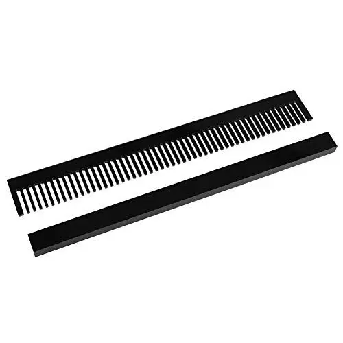 Produktbild: KSTE 320mm Länge Schwarz Aquarium Weir Überlaufkamm Removable Marine-Sump