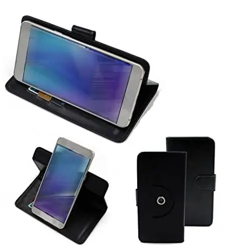 Produktbild: K-S-Trade Qualitativ & Innovativ Case Schutz-Hülle Handy-Hülle Für BlackBerry EvolveX Flipcase Smartphone Cover Handy Schutz Tasche Bookstyle