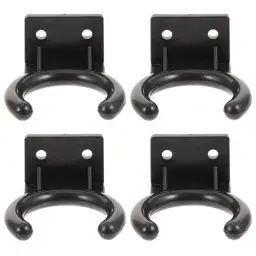 Produktbild: KTV-Mikrofonaufhänger Mikrofonhalter: Mikrofon-Wandhalterung Clip-Haken Mikrofon-Wandhalter Mit Befestigungsschrauben Für Ktv Zuhause Büro 4 Stück Mikrofonhalter Für Zu Hause