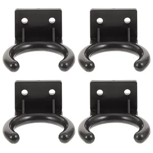 Produktbild: KTV-Mikrofonaufhänger Mikrofonhalter: Mikrofon-Wandhalterung Clip-Haken Mikrofon-Wandhalter Mit Befestigungsschrauben Für Ktv Zuhause Büro 4 Stück Mikrofonhalter Für Zu Hause