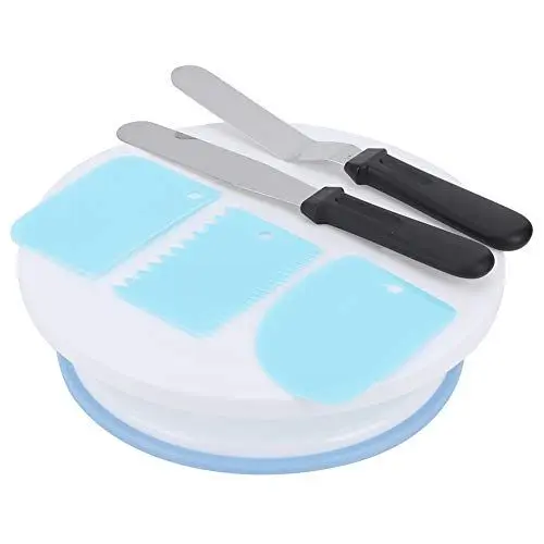 Produktbild: Kuchendekorationsset, Kuchenständer, Drehteller, Rotierender Ständer, Kit, Küchenutensilien, Gebäck-Backwerkzeug-Set, Haushalts-Kuchendekorationswerkzeug-Set