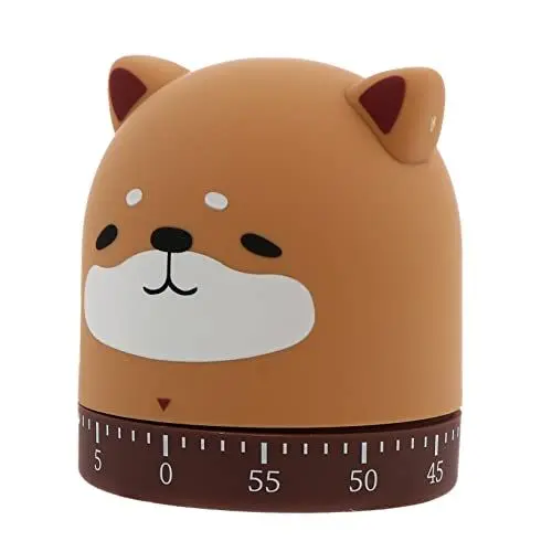 Produktbild: GOOHOCHY Küchentimer in Hundesilhouette Mechanischer Kochtimer Cartoon-Design Countdown-Timer Für Küche Praktisches Küchenzubehör