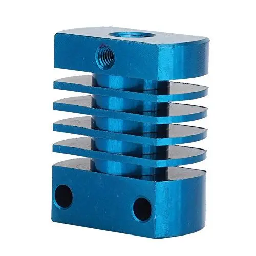 Produktbild: Kühlkörper, 3D-Drucker Kühlkörper Aluminiumrohr CR8 Hochwertiges Blaues Zubehör für MK10 Extruder, Bequemer für Heimwerker