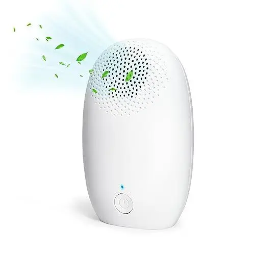 Produktbild: Kühlschränke Deodorizer USB, Mini Ozongenerator Geruchskiller Ozon Luftreiniger für Auto, Tragbar O3 Ozongenerator, Geruchsneutralisierer für Schuhschrank, 2000mAh Wiederaufladbarer