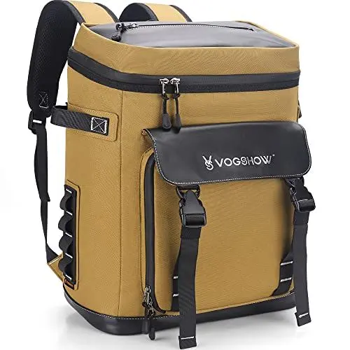 Produktbild: Kühltasche Kühlbox Gross Rucksack Wasserdicht kühlrucksack 30L Picknickrucksack 4 Personen Auslaufsicher Thermotasche Rucksäcke Essen beim Camping, Reisen, Radfahren kühl oder Warm zu Halten