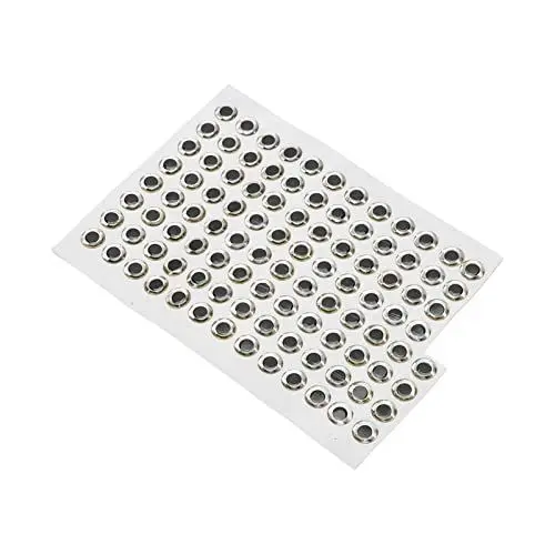 Produktbild: Künstliche Fischaugen, leuchtende Farben Fischaugen Aufkleber Angelzubehör 3D-Design Einfache Verwendung zum Basteln für Köder(Silber)