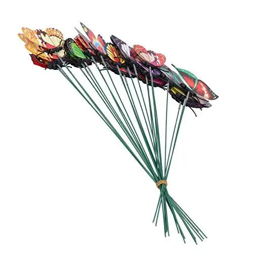 Produktbild: Künstliche Pfähle Set 24 Stück Simulation Outdoor Garten Deko Ornamente Scape Dekorationen Erpot Pfahl