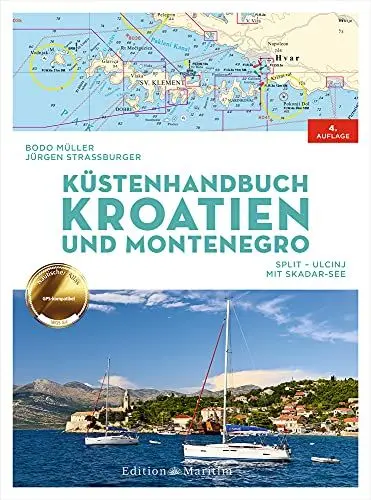Produktbild: Küstenhandbuch Kroatien und Montenegro: Split – Ulcinj. Skadar-See