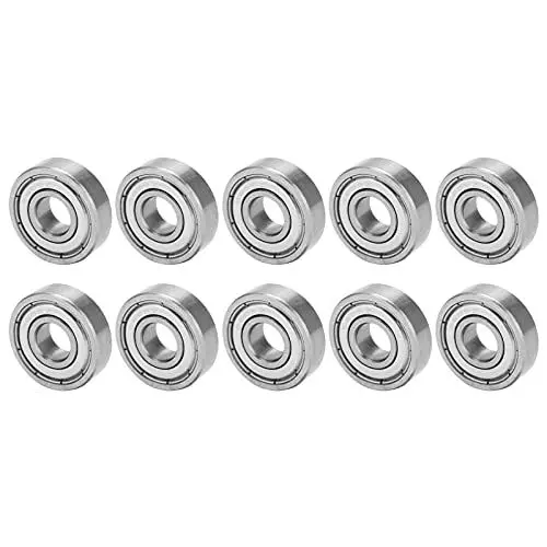 Produktbild: Kugellager, S609Z 10 Stück Mini-Lager, Rollenlager, Einreihig, Rollendes Edelstahl-Lagerwerkzeug, Achslager- und Nabenbaugruppen für Kraftfahrzeuge