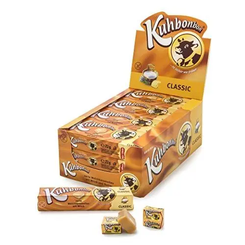 Produktbild: Kuhbonbon Classic Stange, 24er Pack (24 x 72 g)
