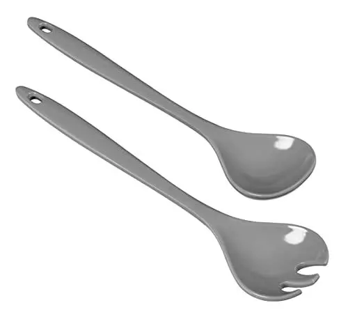 Produktbild: KUHN RIKON 24292 Salatbesteck (Grau/Hellgrau), Plastic, 28 x 6.5 x 2 cm