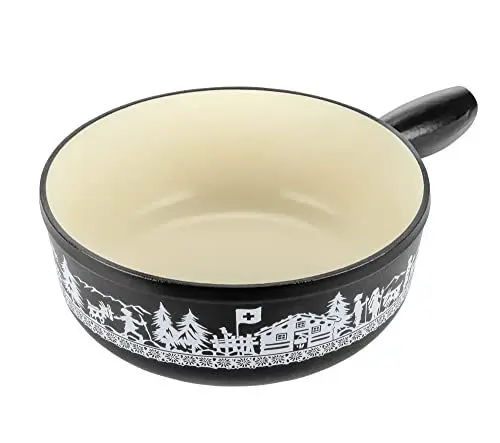 Produktbild: Kuhn Rikon 32299 Caquelon, Cast Iron, Black