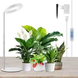 Produktbild: Kullsinss Pflanzenlampe led, 80 LEDs Vollspektrum Wachstumslampen für Pflanzen, 94CM Höhenverstellbare Pflanzenlicht mit Zeitschaltuhr 6/12/16 Stunden, 3 Lichter Modi Grow Light für Zimmerpflanzen