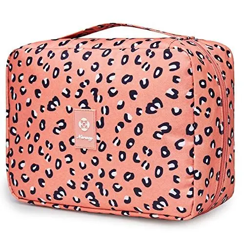Produktbild: Kulturtasche Damen - Kulturtasche Zum Aufhängen, Kulturbeutel für Damen & Herren Kosmetiktasche - Waschtasche (Leopard)