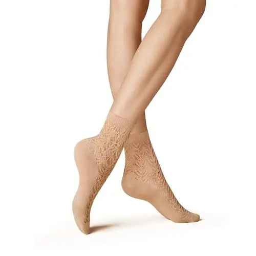Produktbild: KUNERT Damen Socken Ajour Fashion bronze 1440 39-42