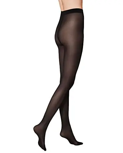 Produktbild: KUNERT Damen Strumpfhosen Satin Look 40 semi-blickdicht glänzend 40 DEN Black 0500 40-42