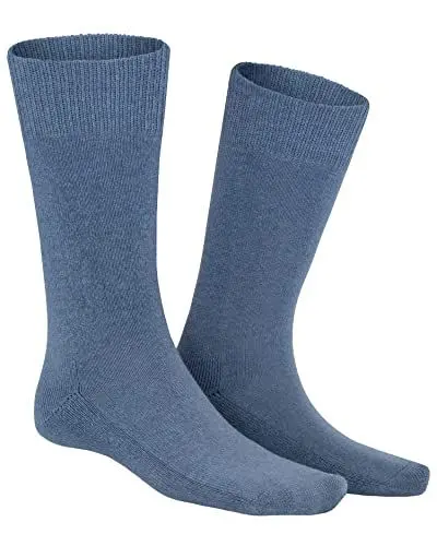 Produktbild: KUNERT Herren Socken Homesocks ohne Gummifäden Jeans mel. 8030 47-50