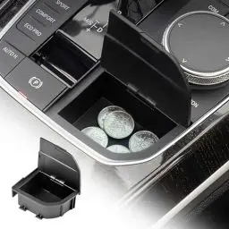 Produktbild: KUNGKIC ABS Für BMW 1 3 4 Serie X3 X4 X5 X6 X7 F40 F44 G20 G21 G22 G23 G24 G26 G01 G02 G07 G80 G82 I4 I3 Auto-Schalthebel-Aufbewahrungsbox Innenraum Zubehör Änderung Maßgeschneiderter Fahrzeugdesign