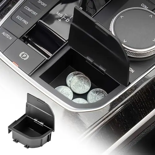 Produktbild: KUNGKIC ABS Für BMW 1 3 4 Serie X3 X4 X5 X6 X7 F40 F44 G20 G21 G22 G23 G24 G26 G01 G02 G07 G80 G82 I4 I3 Auto-Schalthebel-Aufbewahrungsbox Innenraum Zubehör Änderung Maßgeschneiderter Fahrzeugdesign