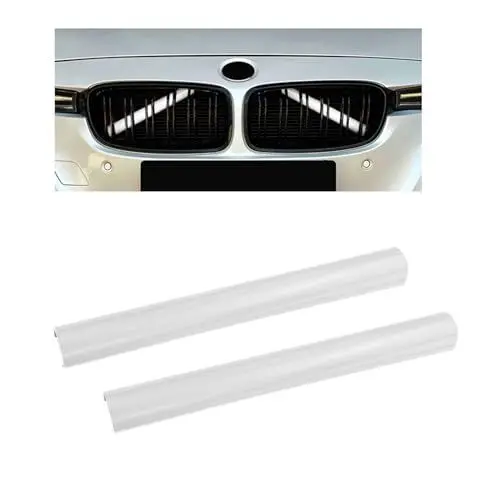 Produktbild: KUNIO 2PCS Frontgrill Streifen Passt für BMW Streifen für Kühlergrill G20 G28 G21 Frontgrill Einsatz Streifen Kühlergrill Zierleiste Zubehör Weiß