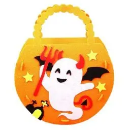 Produktbild: Kunst und Handwerk für Kinder im von 8 bis 12 Jahren, Halloween-Dekorationen für Mädchen, Bonbontüten, Halloween-Eimer, DIY-Bastelset für Kinder für drinnen und draußen, Ostern, (E, One Size)