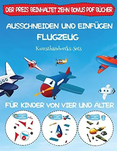 Produktbild: Kunsthandwerks-Sets: Ausschneiden und Einfugen - Flugzeug