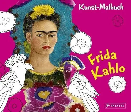 Produktbild: Kunst-Malbuch Frida Kahlo