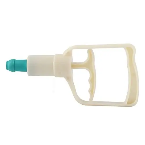 Produktbild: Kunststoff Pumpe für Schröpfen Set, Handpumpe Vakuumsauger Schröpfpumpe Schröpftherapie Werkzeug, kann für Rücken Nacken Beine Arme usw. verwendet werden, 9,6 X 19,8 Cm