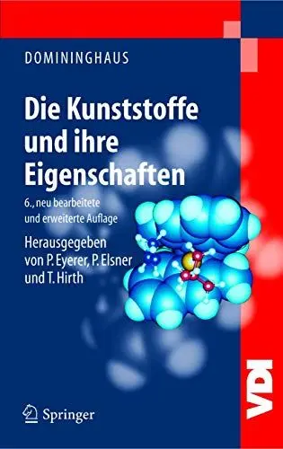 Produktbild: Kunststoffe: Eigenschaften und Anwendungen (VDI-Buch)