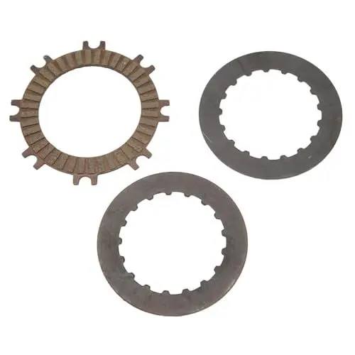 Produktbild: Kupplungsscheibenplatte, Metallkupplungs-Reibscheibenplatten-Kit Motorrad-Kupplungsscheibenplatte Kupplungsplatten-Kit für 90cc Bis 135cc ATVs Quads Go Kart Dirt Bikes
