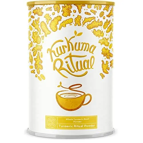 Produktbild: Kurkuma Ritual Latte - Goldene Milch, Golden Milk, Aus Kurkuma und Curcuminoiden - 300g Pulver