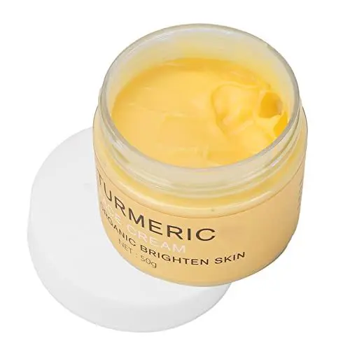 Produktbild: Kurkuma-Gesichtscreme, Feuchtigkeitsspendende, Hautaufhellende Kurkuma-Creme für Feuchtigkeitsspendende Gesichtsreparaturpflege 1,8 Oz