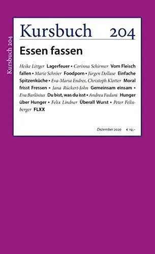 Produktbild: Kursbuch 204: Essen fassen