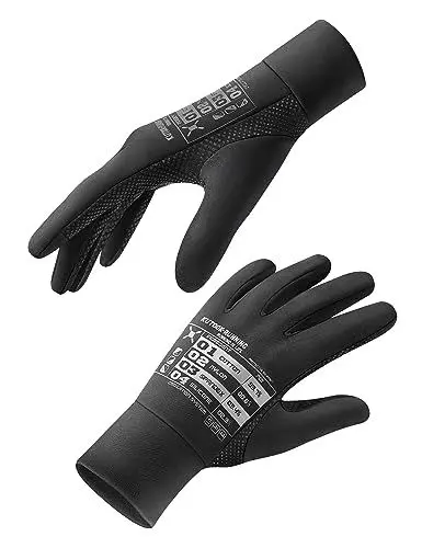 Produktbild: KUTOOK Winterhandschuhe Herren Damen Warm Outdoor Fahrrad Handschuhe Winter Laufhandschuhe Handschuhfutter mit Fleecefutter Touchscreen Sporthandschuhe für Laufen Fahren Wandern Outdoor M