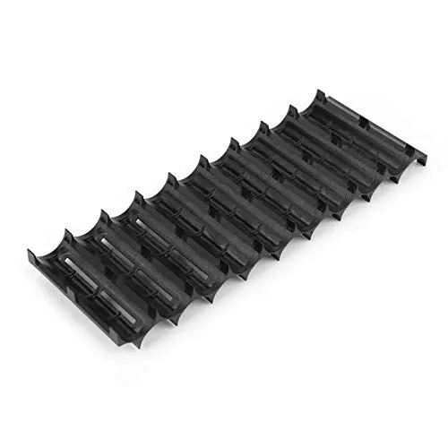 Produktbild: Kuuleyn 18650 Batteriehalter Gehäuse Kunststoff Akku Aufbewahrungsbox 18650 Batteriegehäuse 18650 Lithiumbatterie-Abstandshalter Schutzhalter Zylindrische Zellenlagerhalterung (10er Pack)