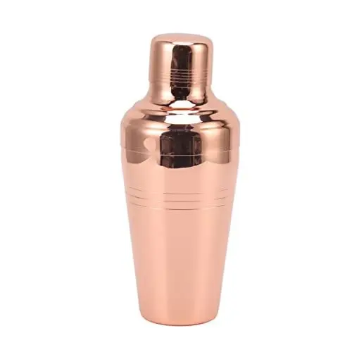 Produktbild: Kuuleyn Cocktail-Shaker, Mixer, Getränke-Shaker-Werkzeug, spülmaschinenfest, 304 Edelstahl, Barkeeper-Getränkemixer für Bar (510mL Rose Gold)