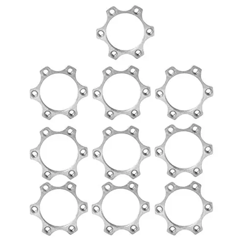 Produktbild: Kuuleyn Scheibenbremsen-Adapter, Fahrrad-Freilauf-Abstandshalter, Bremsscheiben-Adapter, Fahrrad-Freilauf-Gewindenaben, Scheibenbremsscheibe, 6-Loch-Rotor-Adapter, Ersatzteil(44MM)