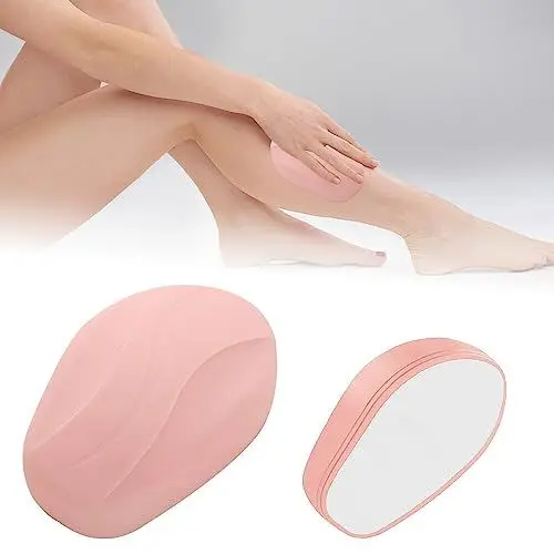 Produktbild: KUWUNG Nano Haarentferner, Crystal Haarentferner Ohne Rasieren Kristall-Epilierer Schmerzloses Peeling Wiederverwendbare Haar Radierer Einfach Depilator für Damen Glatte Haut Beine Arme Stoppel (Rosa)