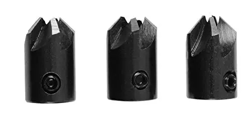 Produktbild: KWB Aufstecksenker-Satz für HSS- und Holzbohrer, 3-teilig, 4-6 mm, Sets, Aufstecksenker-Set