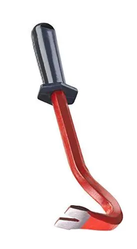 Produktbild: KWB Nagelheber mit Gummigriff 300 mm mit U-Spitzen-Schraubendreher, Nagel-Heber, Klammerentferner.
