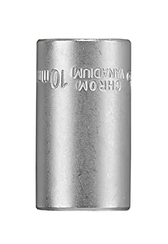 Produktbild: kwb 10 mm Steckschlüssel-Einsatz aus CV-Stahl (Antrieb: 1/4 Zoll Innenvierkant, Wellenprofil, Ecken gerundet, Schonung der Kanten, matt verchromt)