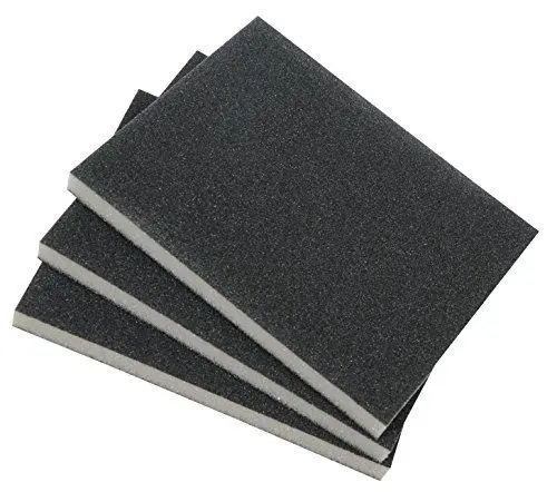 Produktbild: kwb 3-tlg. Schleifschwamm-Set mit feiner, mittlerer & grober Körnung für Holz und Metall – Schleif-Papier trocken und nass einsetzbar