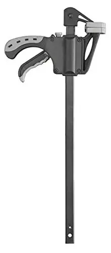 Produktbild: kwb Einhand-Zwinge mit Schnellentriegelung, Spann- und Spreizzwinge, Spannweite 300 mm, Spanntiefe 85 mm, zum Halten, Klemmen und verleimen