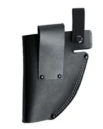 Produktbild: kwb Gürteltasche, Holster für Akkuschrauber aus Leder mit Schlaufe in Schwarz