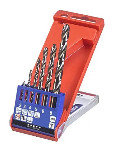 Produktbild: Kwb HSS-E Metallbohrer-Satz â€“ Bohrer-Set, 6-teilig Mit Cobalt-Legierung