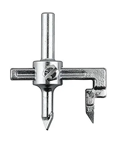Produktbild: kwb Kreisschneider mit Hartmetallschneiden 178100 (stufenlos einstellbar von 20-90 mm, für Fliesen, Ziegel oder Kunststoff)