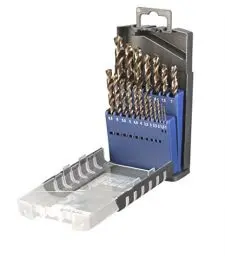 Produktbild: kwb 248920 Metall-Spiralbohrer-Set, Cobalt Metallbohrer, 19-teilig