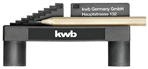 Produktbild: kwb Mittenfinder/Center-Finder inkl. Bleistift und Magnet-Funktion - Praktisches Tool zur Bestimmung der Werkstückmitte